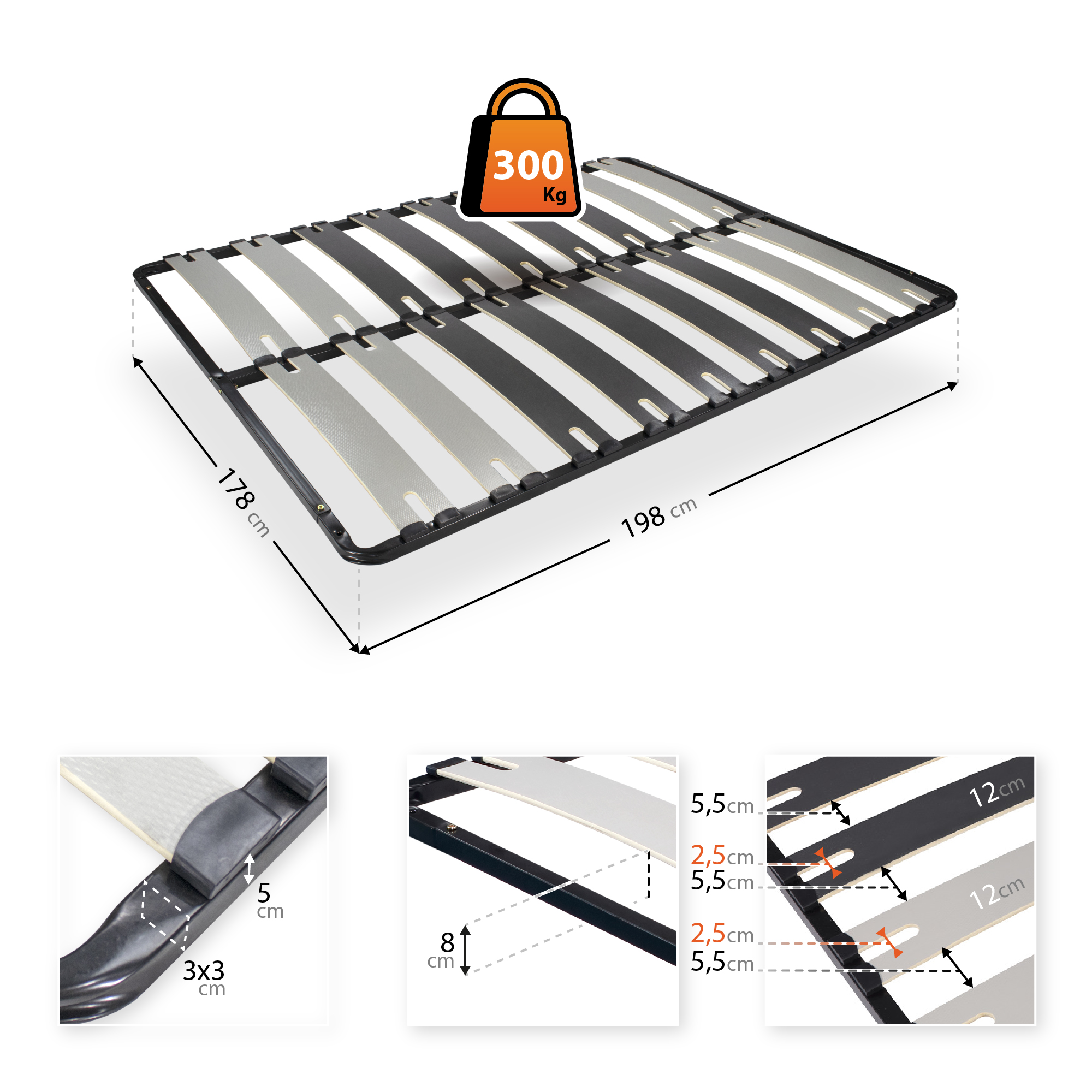 Ergo IF51 - 180x200 cm