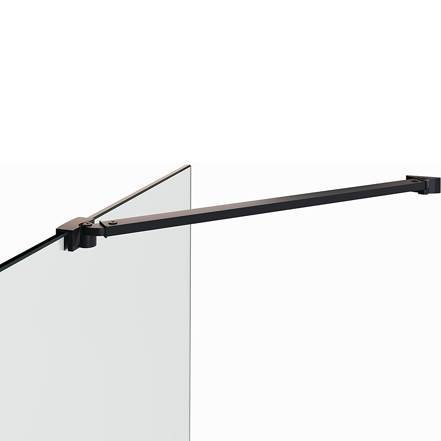 Eck-Haltestange für Walk In Duschwände Länge 49 cm