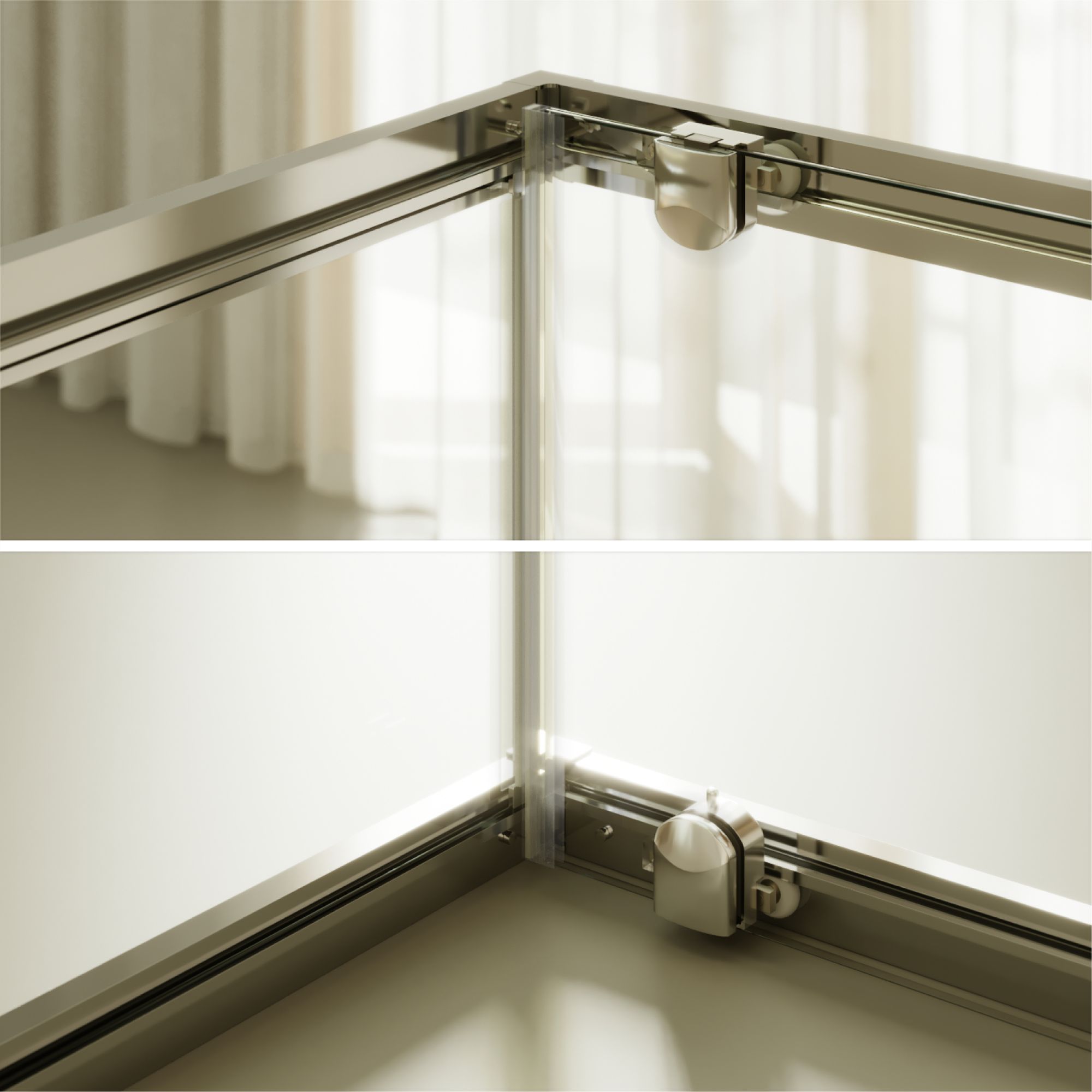 Fronteinstieg Dora mit Schiebetür aus ESG Sicherheitsglas Fronteinstieg Dora mit Schiebetür aus ESG Sicherheitsglas