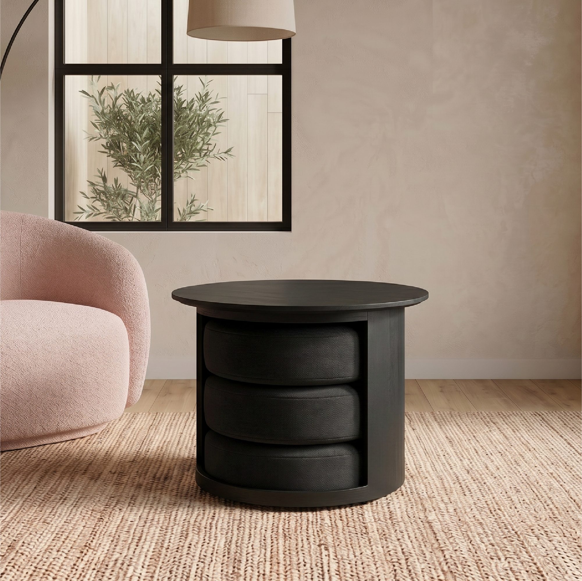 Design Bar Table Edward in White