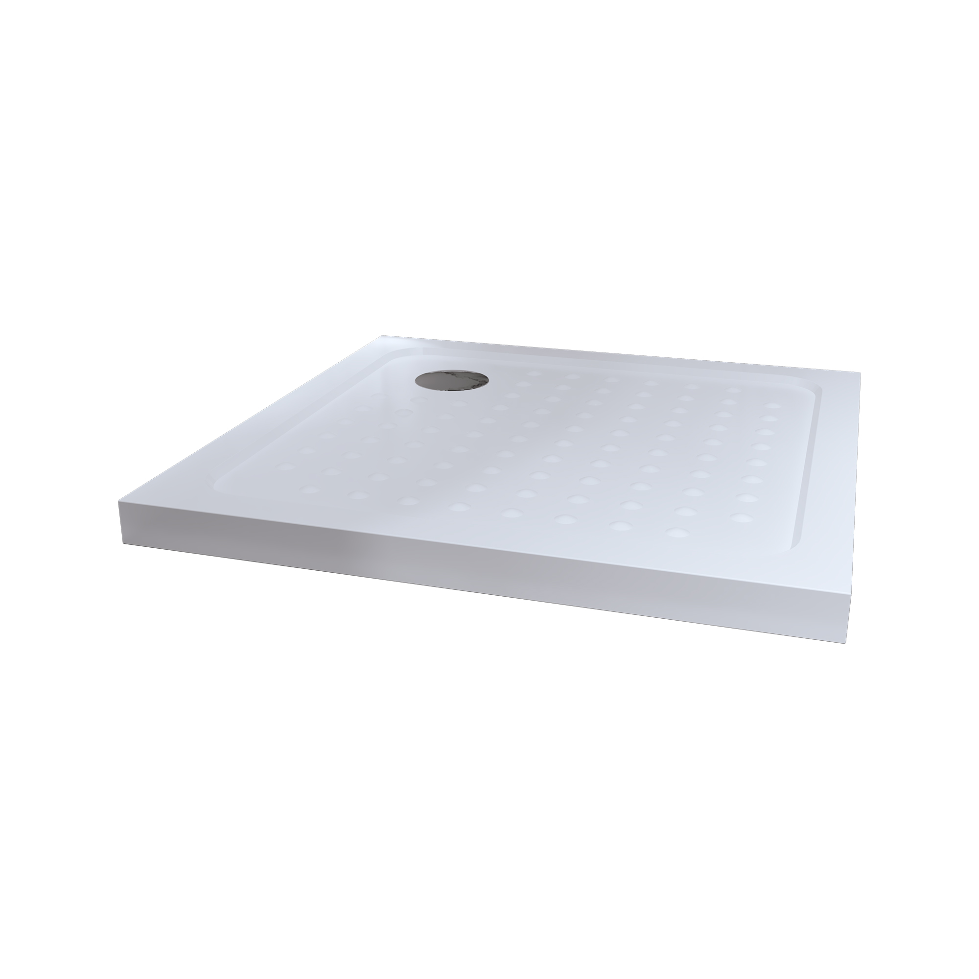 Shower Tray Maja made of sanitary acrylic including waste fitting - White