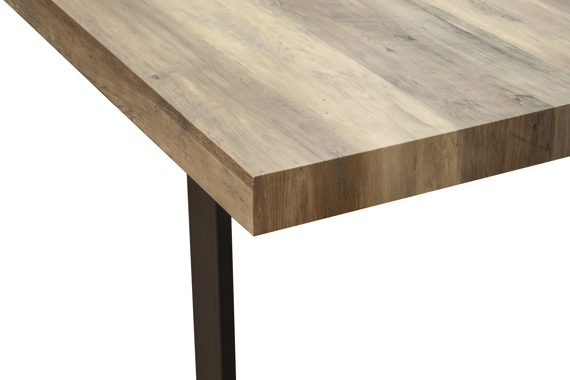 Esszimmertisch Esstisch Kufentisch Holztisch Tisch mit Tischplatte und Kufen - Akazie + Schwarze Kufen 160x90