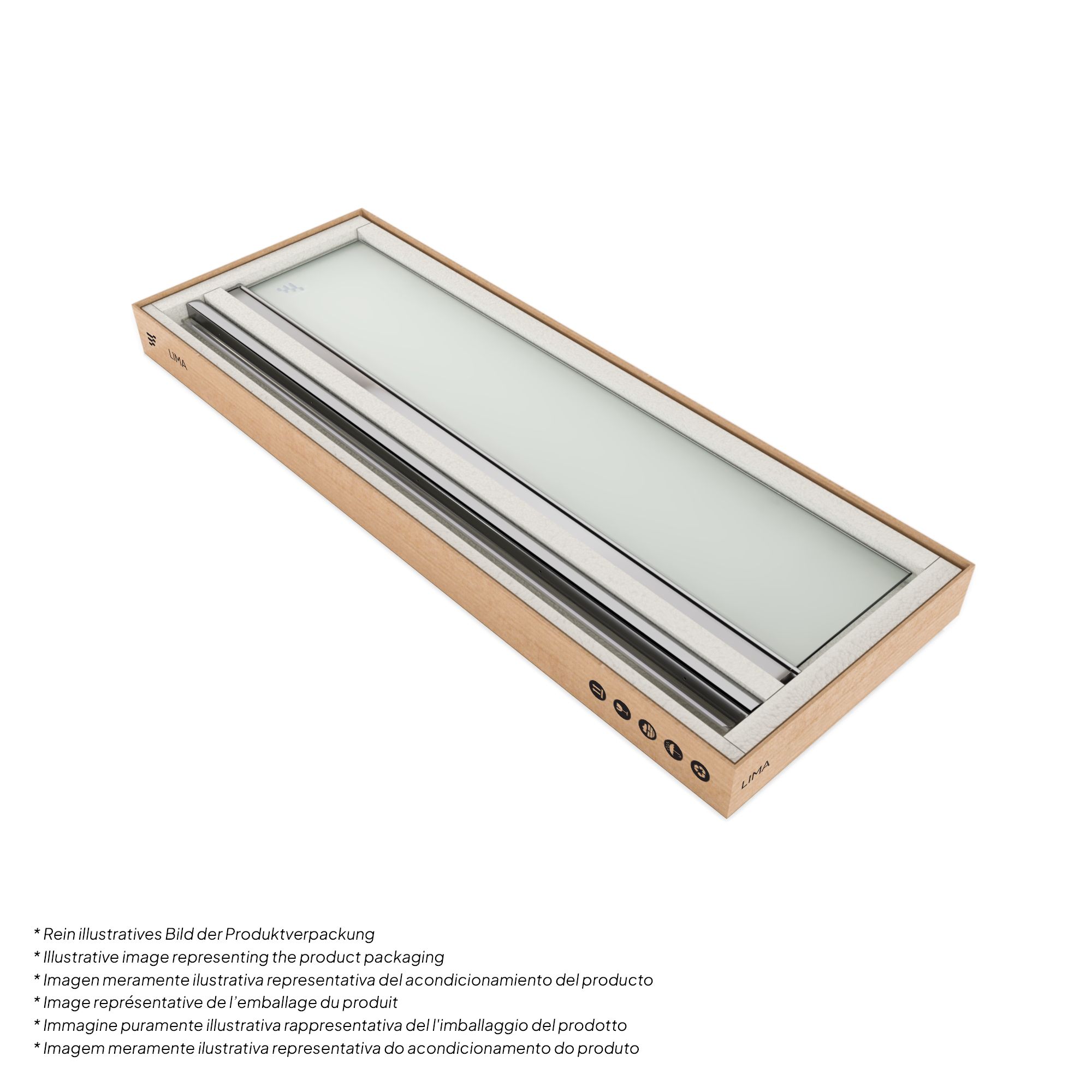 Duschtür Lima mit Pendeltüren 68-140 cm aus satiniertem ESG Sicherheitsglas Duschtür Lima mit Pendeltüren 68-140 cm aus satiniertem ESG Sicherheitsglas