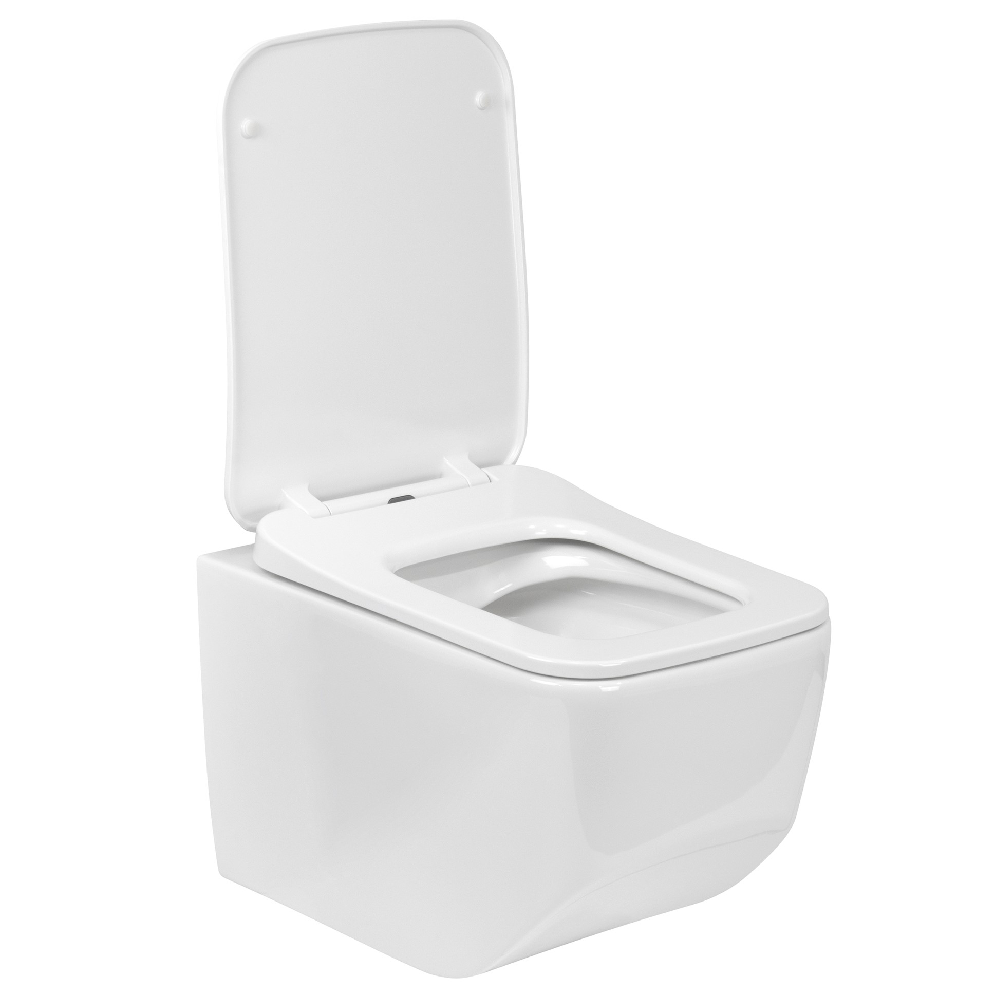 Toilette Hänge WC Spülrandlos inkl. WC Sitz mit Softclose Absenkautomatik NERA Toilette Hänge WC Spülrandlos inkl. WC Sitz mit Softclose Absenkautomatik NERA