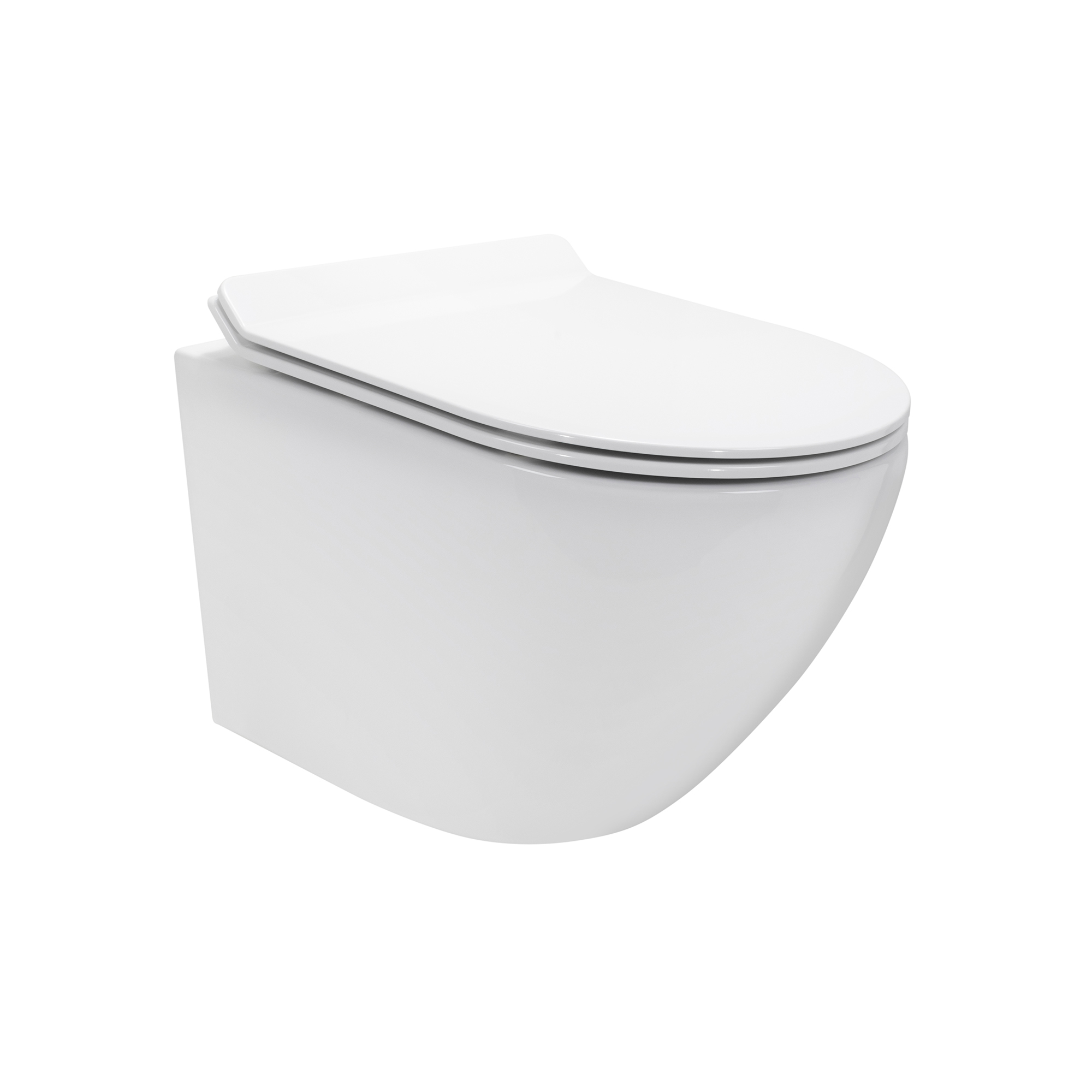 Toilette Hänge WC Spülrandlos inkl. WC Sitz mit Absenkautomatik SOFTCLOSE + abnehmbar Franco Toilette Hänge WC Spülrandlos inkl. WC Sitz mit Absenkautomatik SOFTCLOSE + abnehmbar Franco