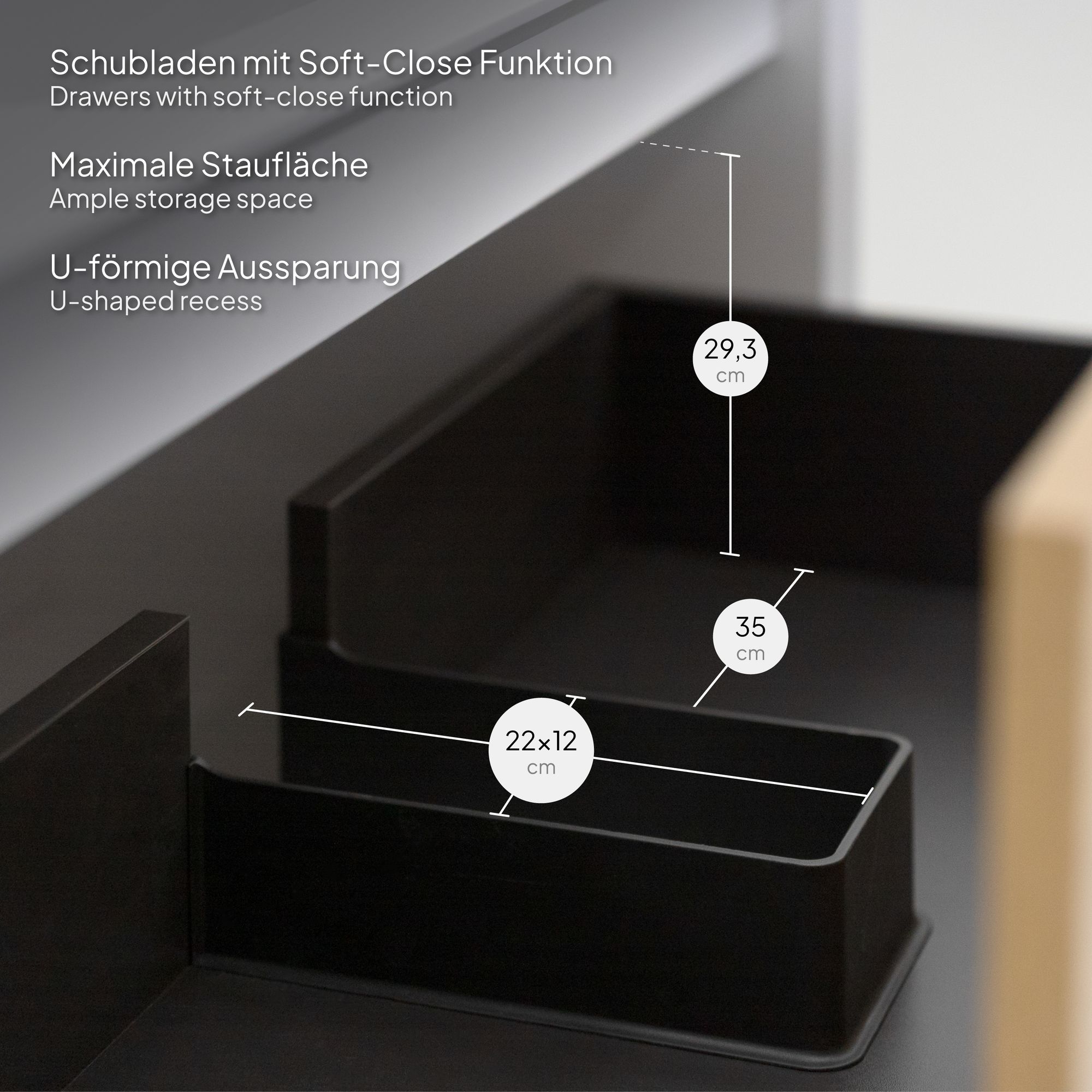 Badmöbelset Hebe 90 cm – Weiß Matt & Eiche, Mineralguss-Waschbecken & LED-Antibeschlag-Spiegel Badmöbelset Hebe 90 cm – Weiß Matt & Eiche, Mineralguss-Waschbecken & LED-Antibeschlag-Spiegel