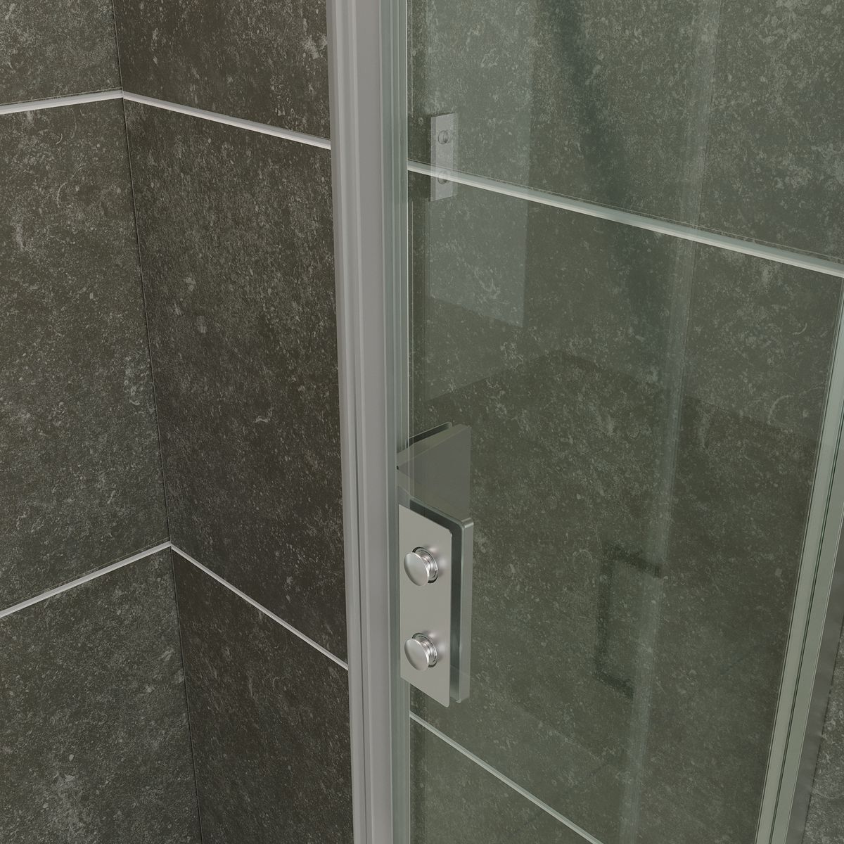 Eckeinstieg Celine mit Klapptüren aus ESG Sicherheitsglas Eckeinstieg Celine mit Klapptüren aus ESG Sicherheitsglas