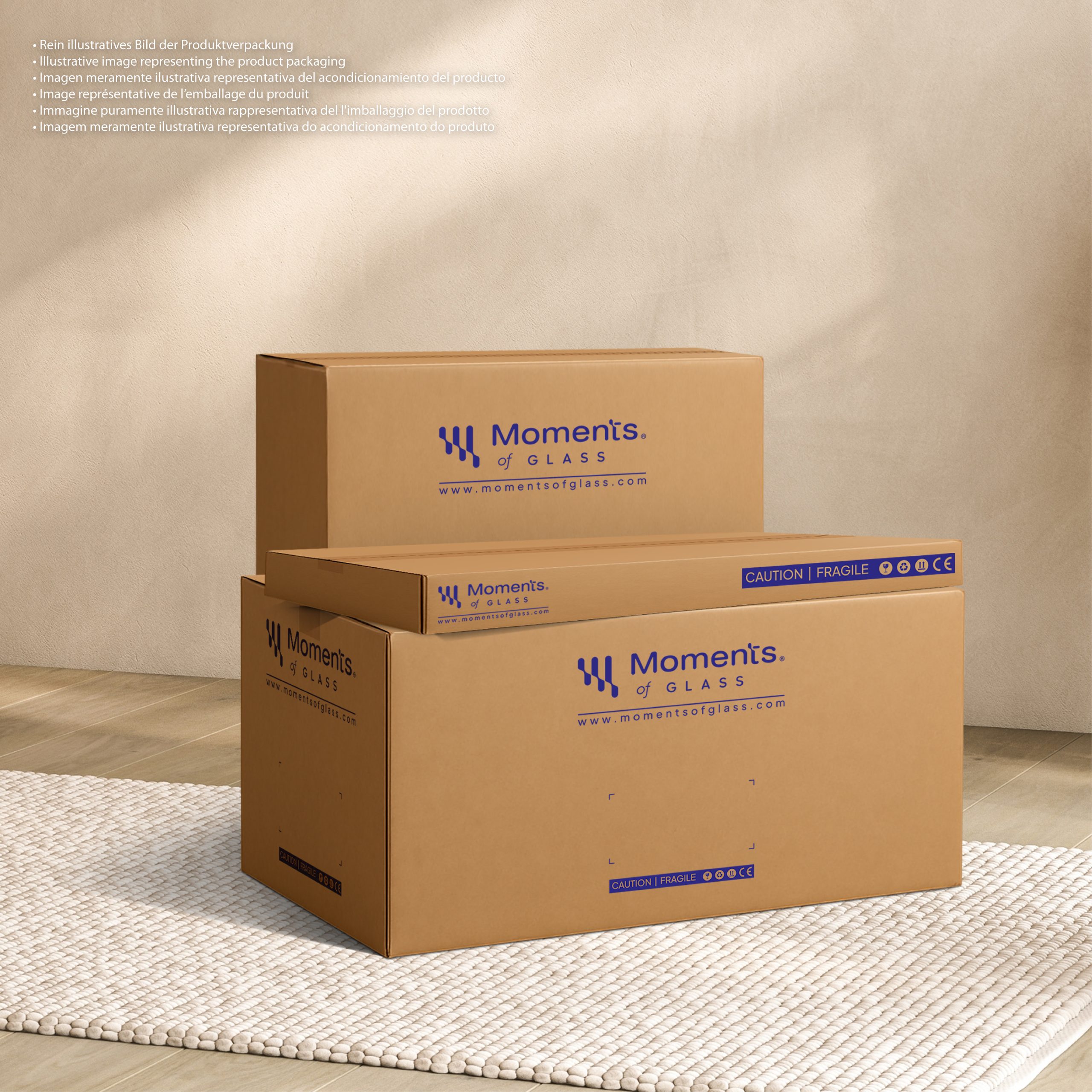 Badmöbel-Set Maia Plus White, wandhängend, mit lamellenförmigem Dekor, Mineralguss-Waschtisch und LED-Spiegel mit Antibeschlag