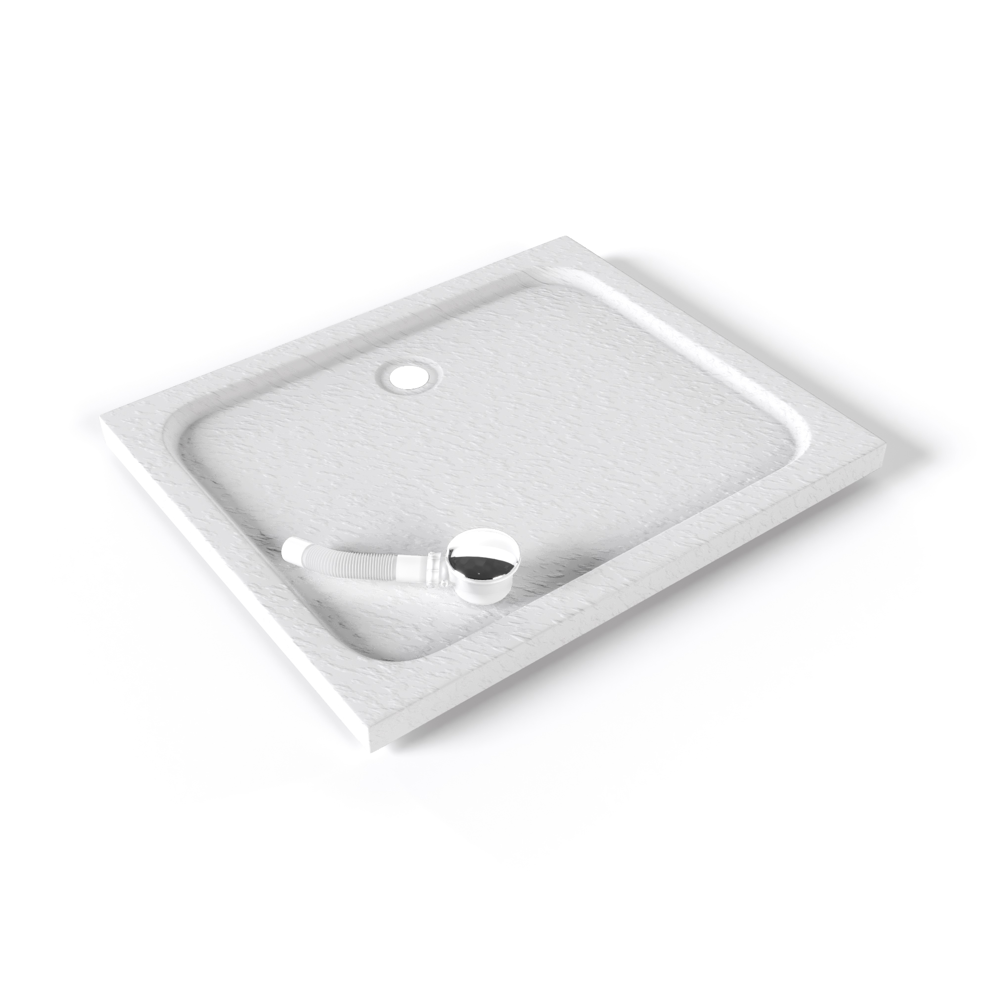 900X750 WT2.jpg Duschwanne Shimmer STONE aus Sanitäracryl inkl. Ablaufgarnitur - Weiß