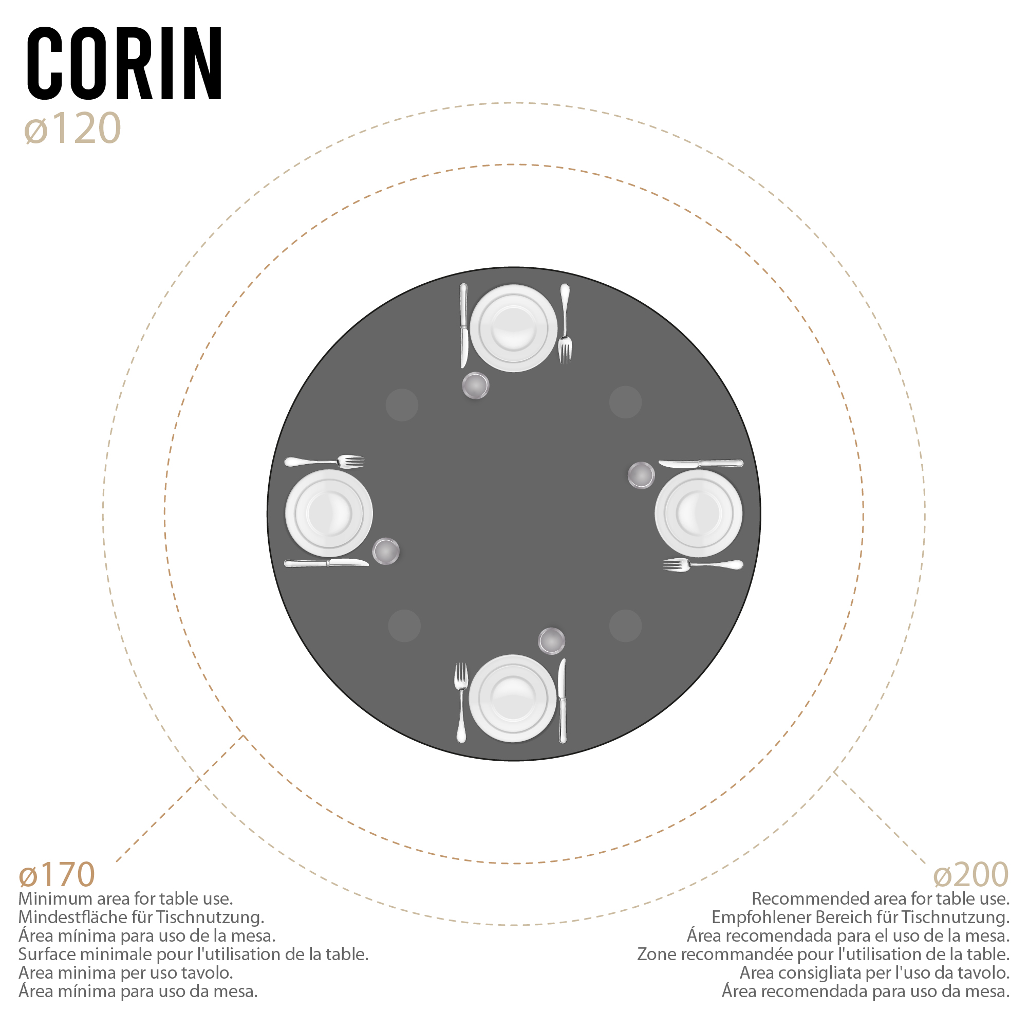 Esszimmer-Tisch CORIN | Tischplatte: Holz in Weiß | Beine: Weiß Esszimmer-Tisch CORIN | Tischplatte: Holz in Weiß | Beine: Weiß 80 cm