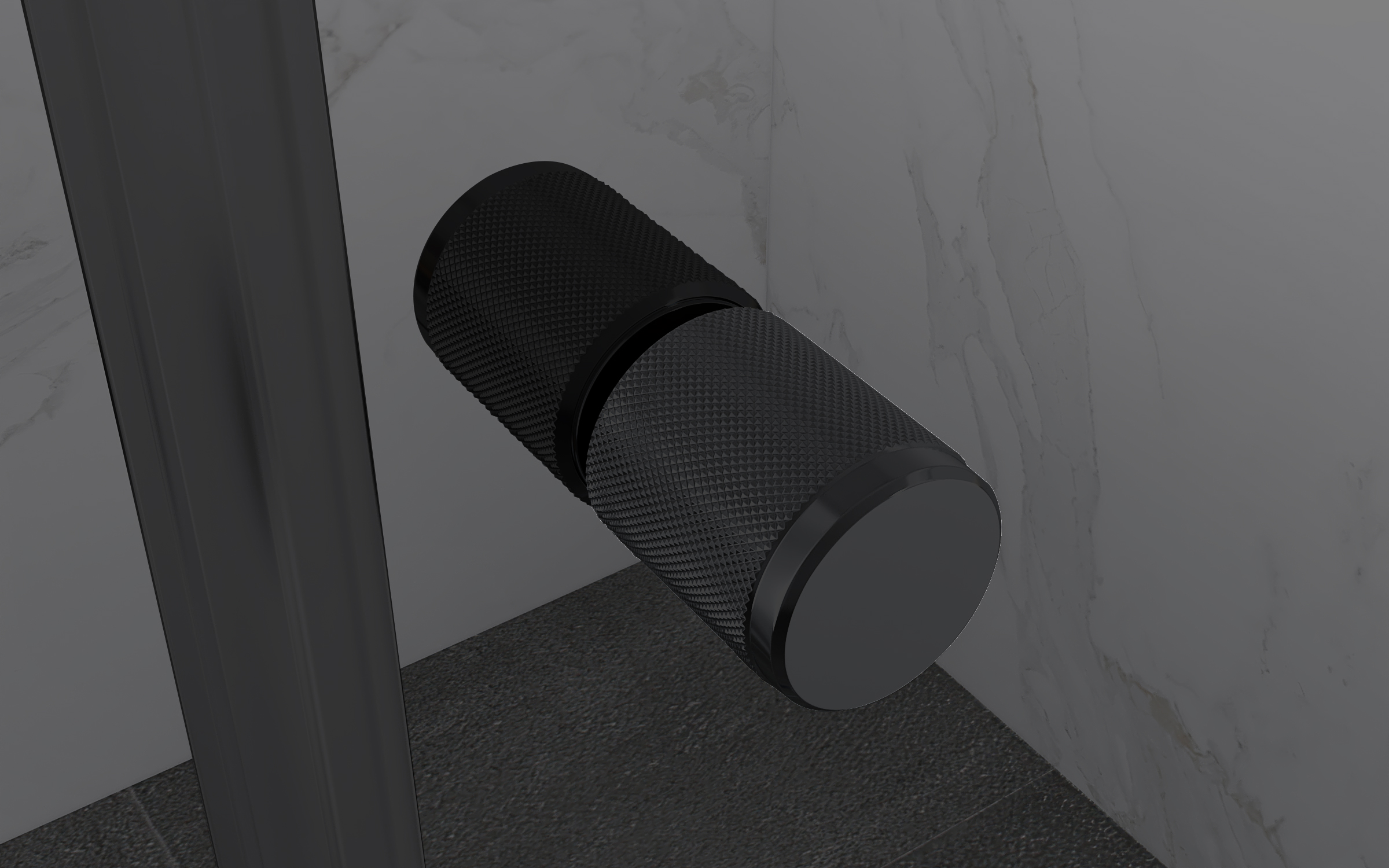 Corner Entry Kaylee with Sliding Doors Made of ESG Safety Glass