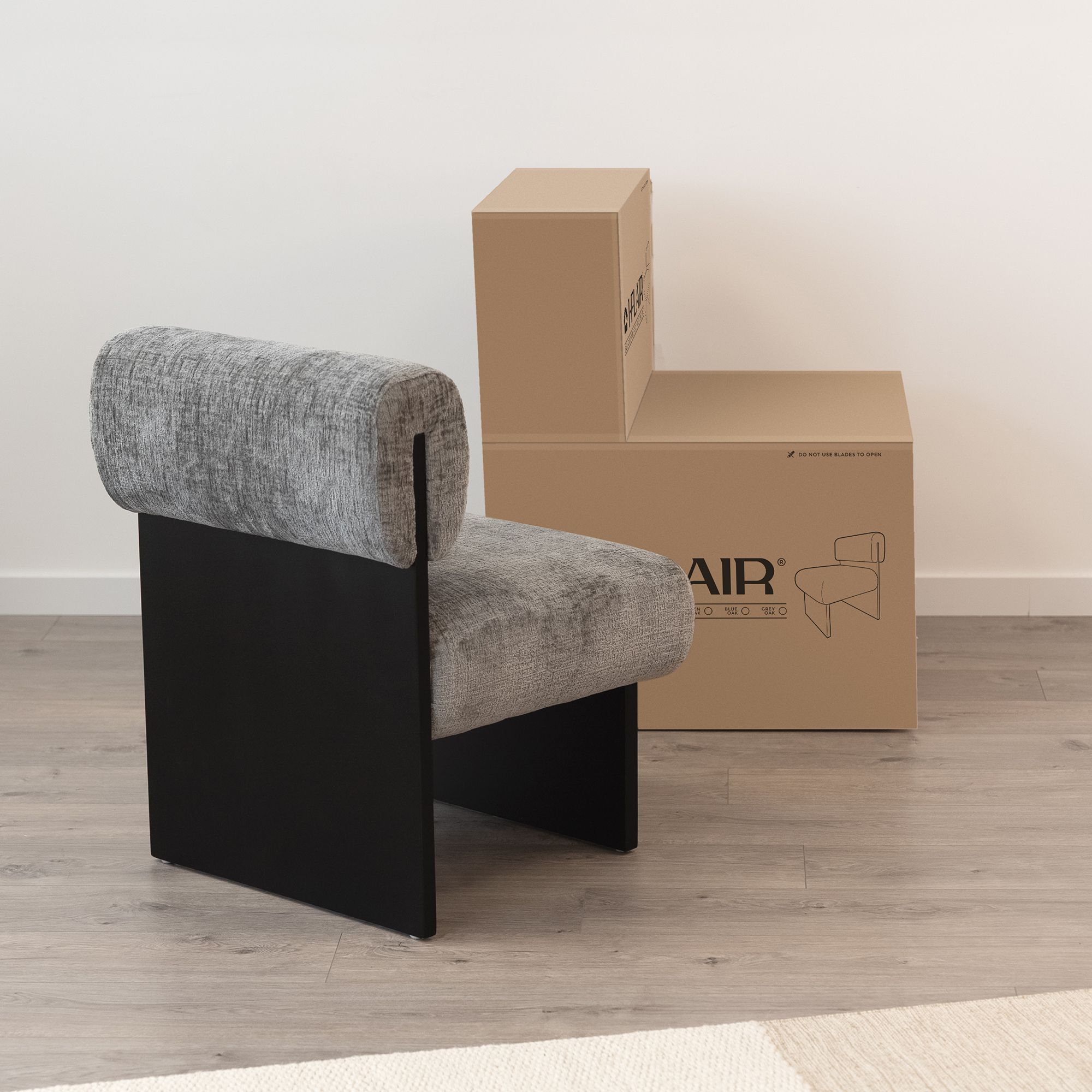 Skandinavischer Sessel Leah Grau – Massivholz Birke, gemütlich & nachhaltig Skandinavischer Sessel Leah Grau – Massivholz Birke, gemütlich & nachhaltig