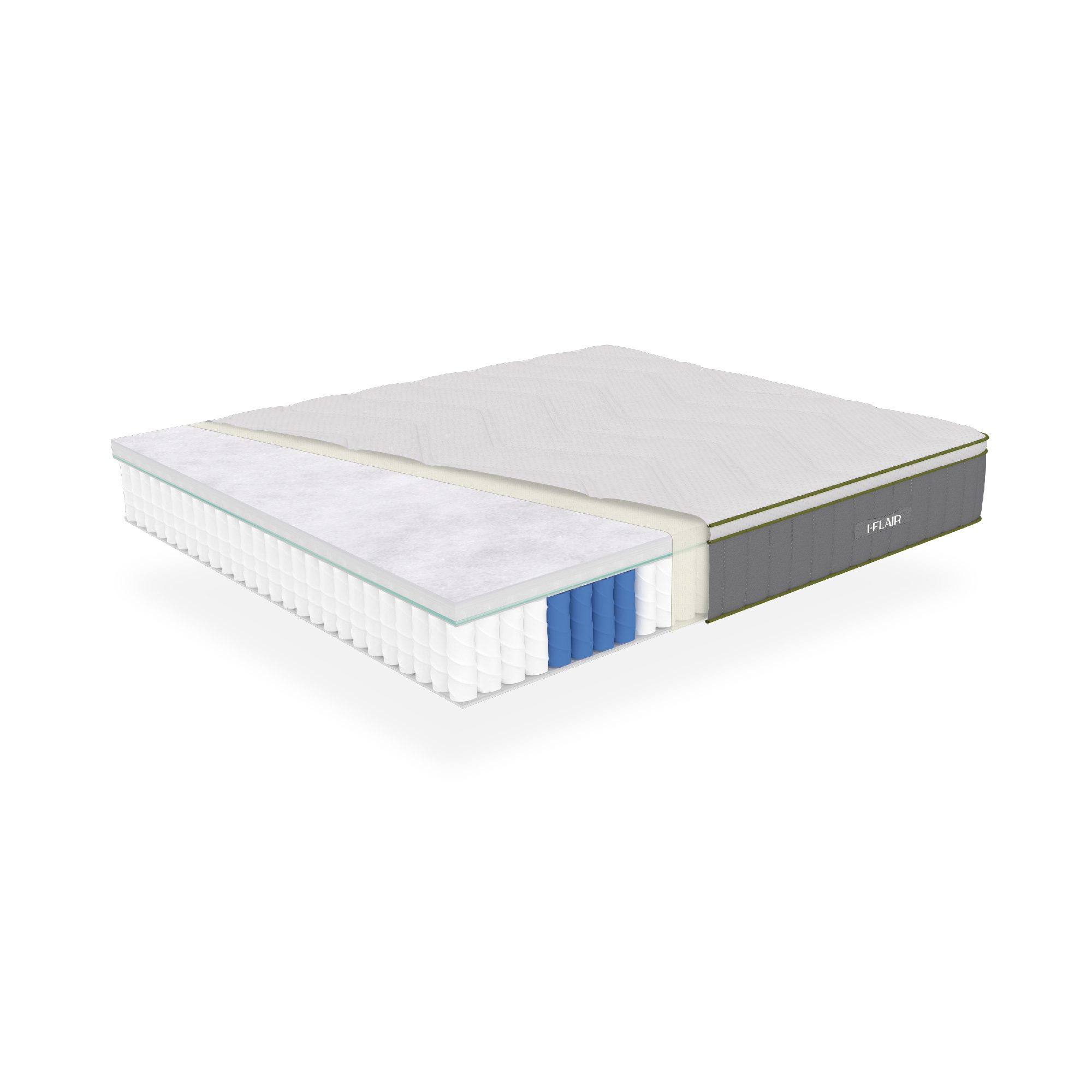 Matratze Verge – Hybrid-Matratze mit Taschenfedern und Tencel™-Faser