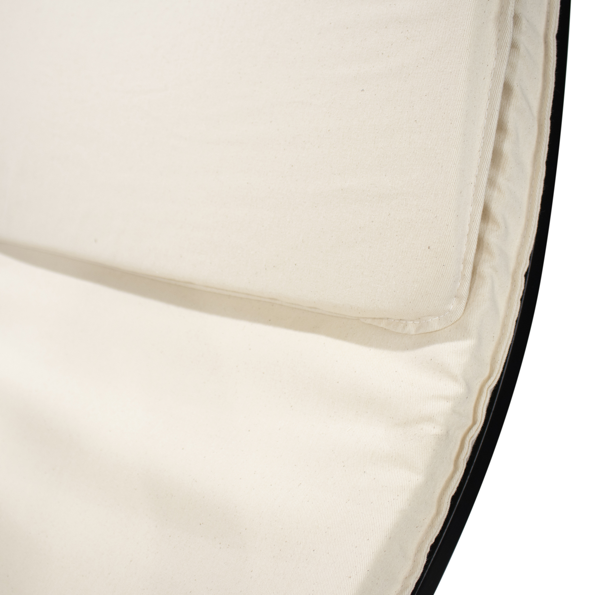 Relaxstuhl Schwingstuhl ohne Fussteil - Farbe: Naturweiß D1 Relaxstuhl Schwingstuhl ohne Fussteil - Farbe: Naturweiß D1