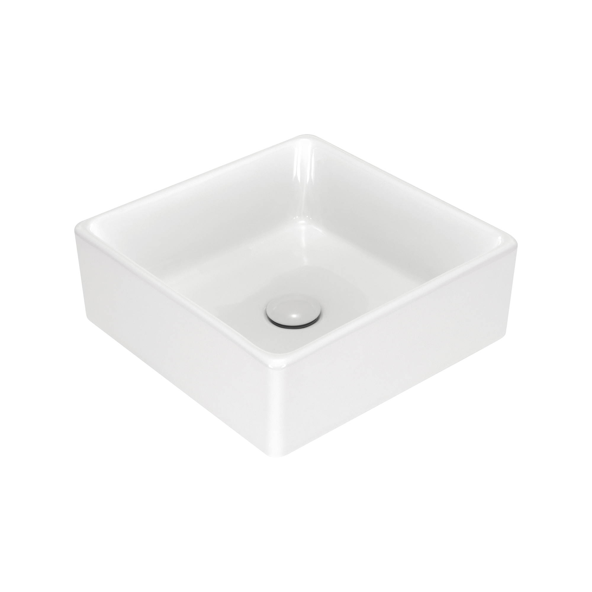 Design Keramik Waschbecken Saline in Weiß Design Keramik Waschbecken Saline in Weiß