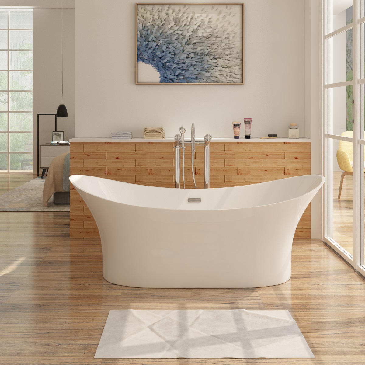 Badewanne aus Sanitäracryl Kalmar - ALLE GRÖßEN Badewanne aus Sanitäracryl Kalmar - ALLE GRÖßEN