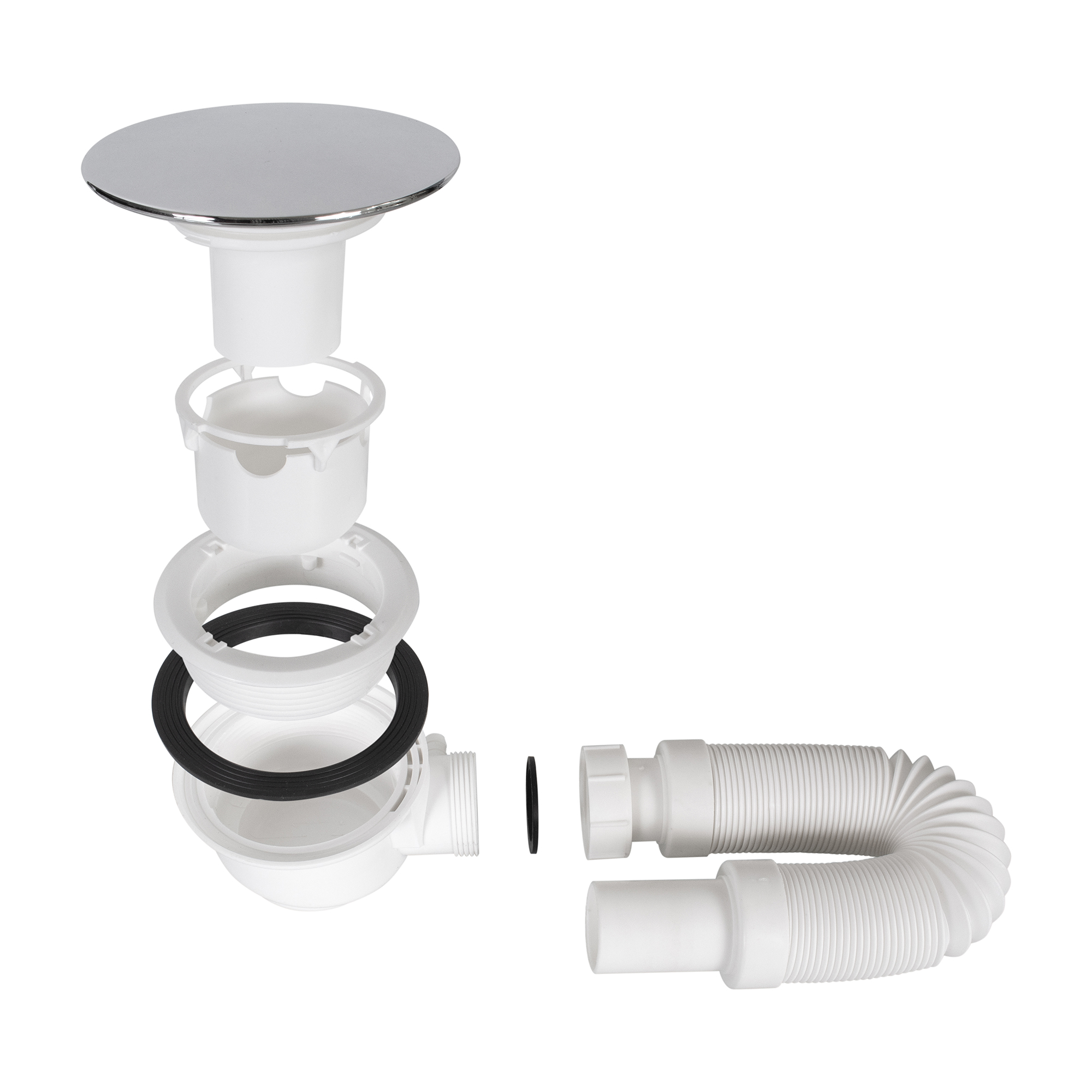 Duschwanne Shimmer aus Sanitäracryl inkl. Ablaufgarnitur - Schwarz Duschwanne Shimmer aus Sanitäracryl inkl. Ablaufgarnitur - Schwarz