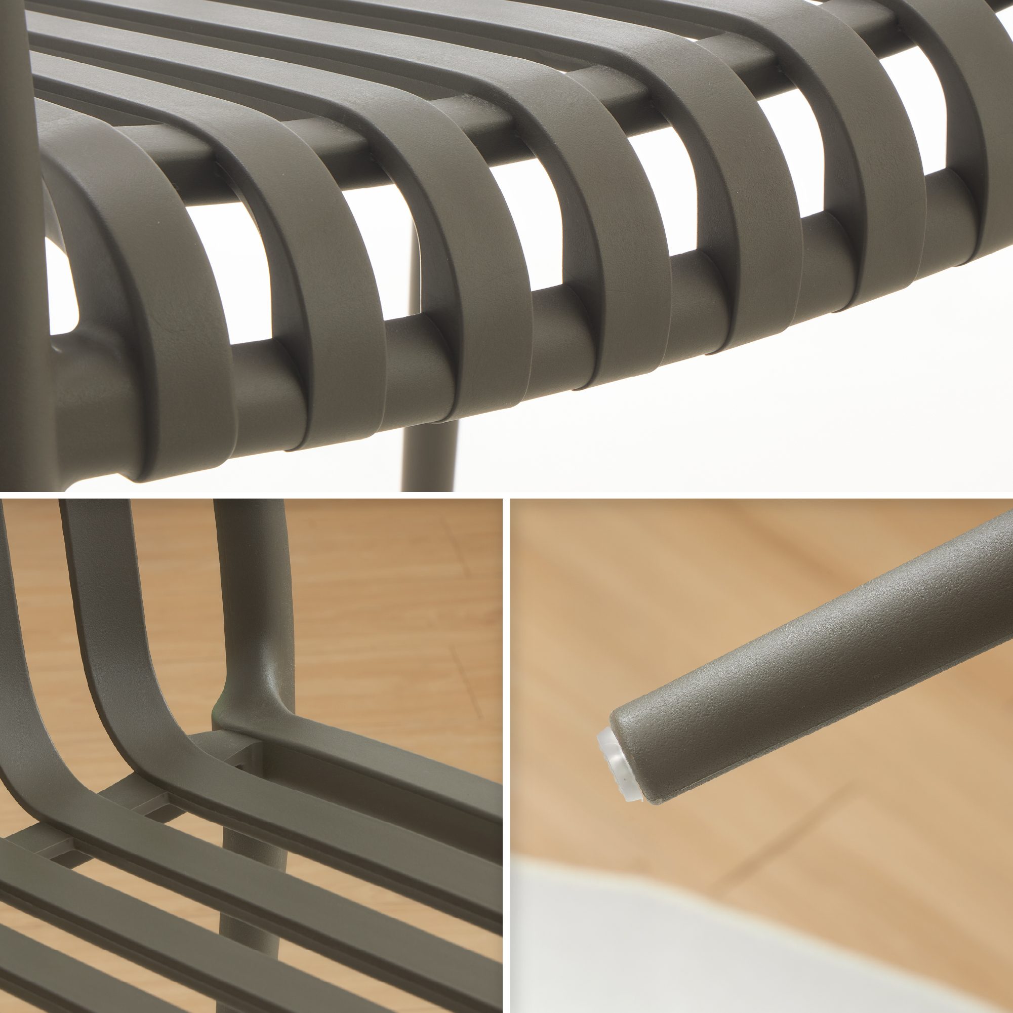 Stuhl WENDY für Innen- und Außenbereiche - 2er Set