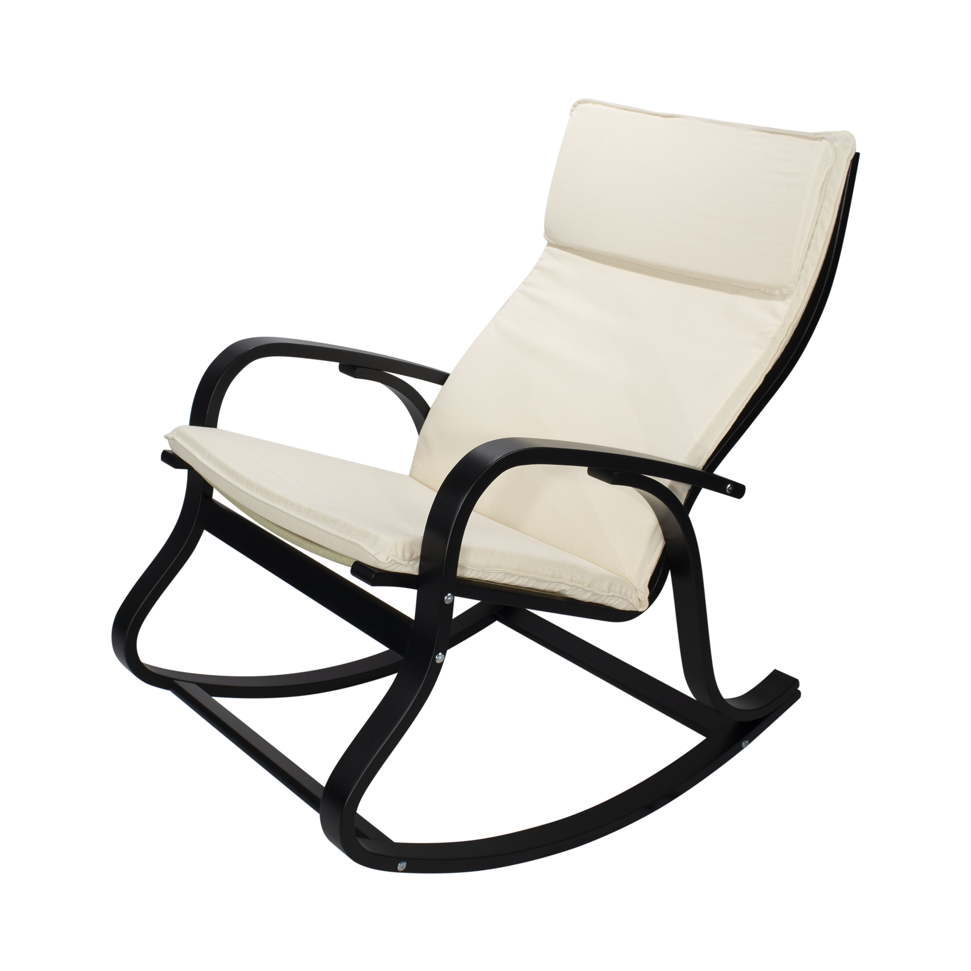 Relaxstuhl Schwingstuhl ohne Fussteil - Farbe: Naturweiß D1 Cantilever – Relax Chair Chair without Footrest - Color: Natural White D1