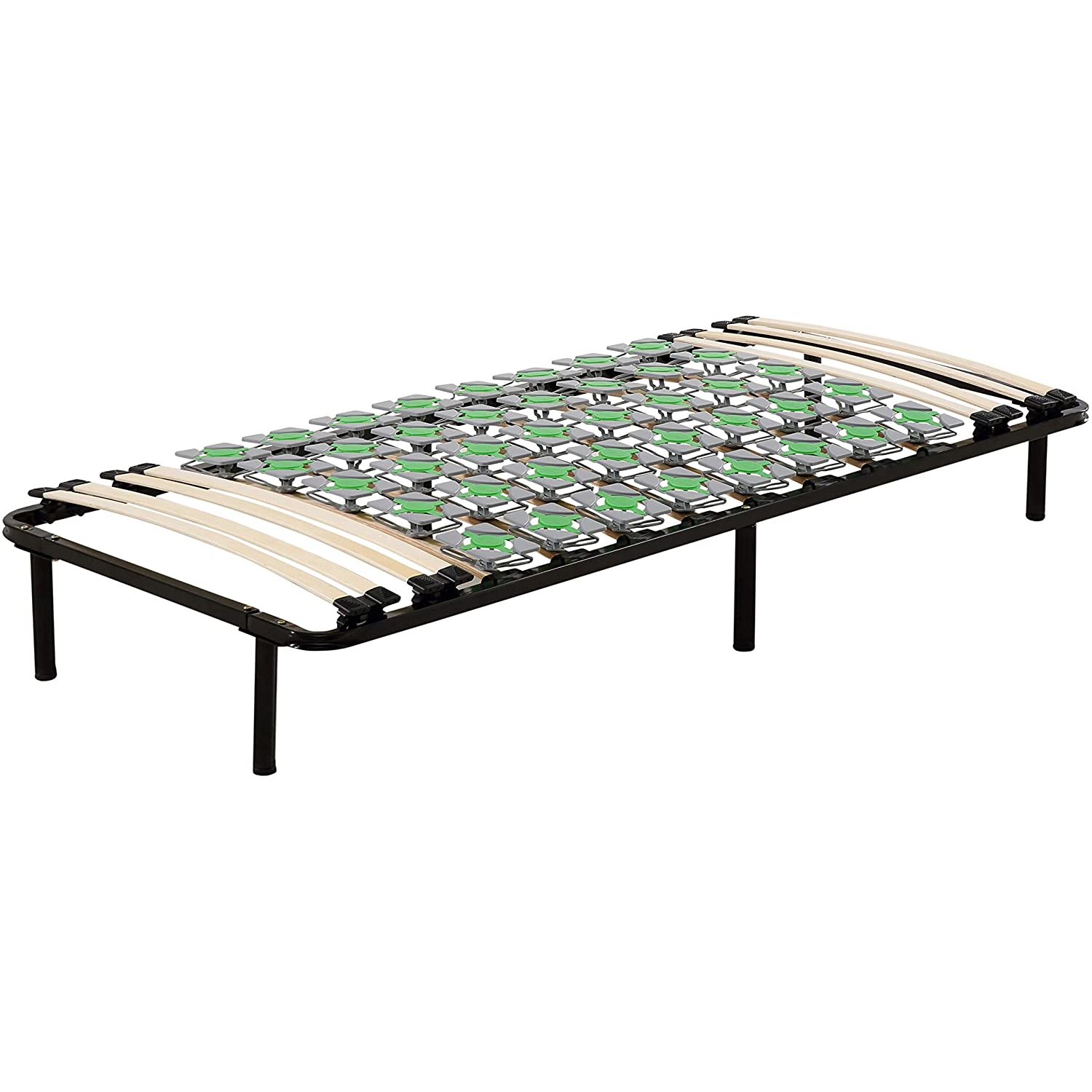 Ergo IF56 Gästebett auf Füßen mit Tellerfedern - für alle Matratzen geeignet IF56 - 80x200 6F