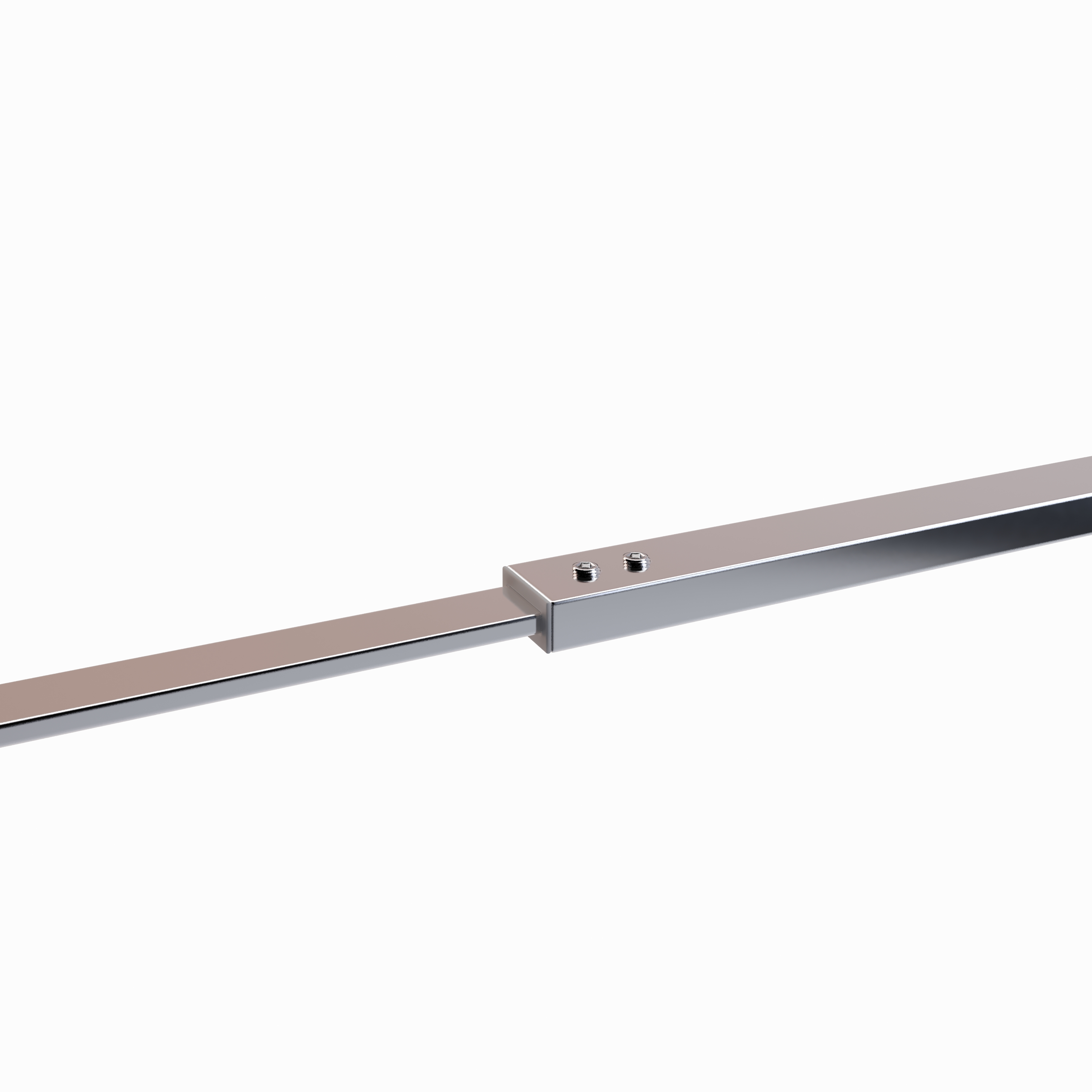 Haltestange für Walk In Duschwände mit Verstellbereich 73-121 cm